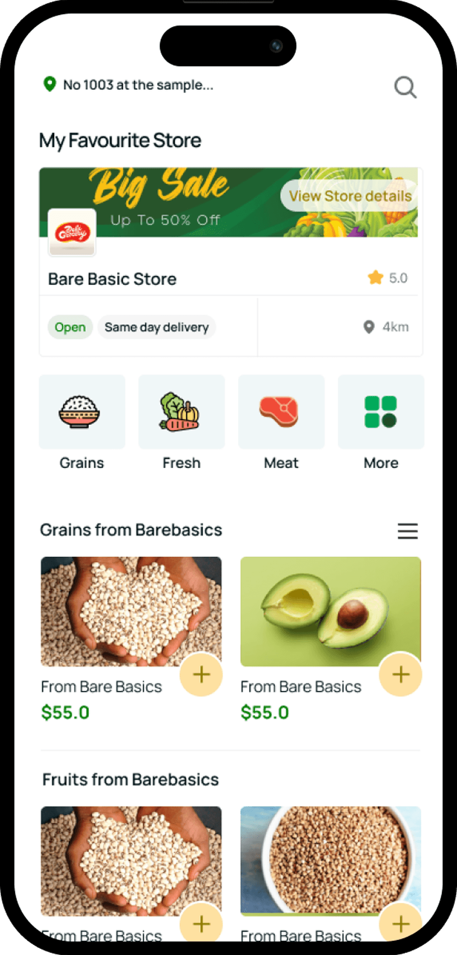 StoreNova App Mockup